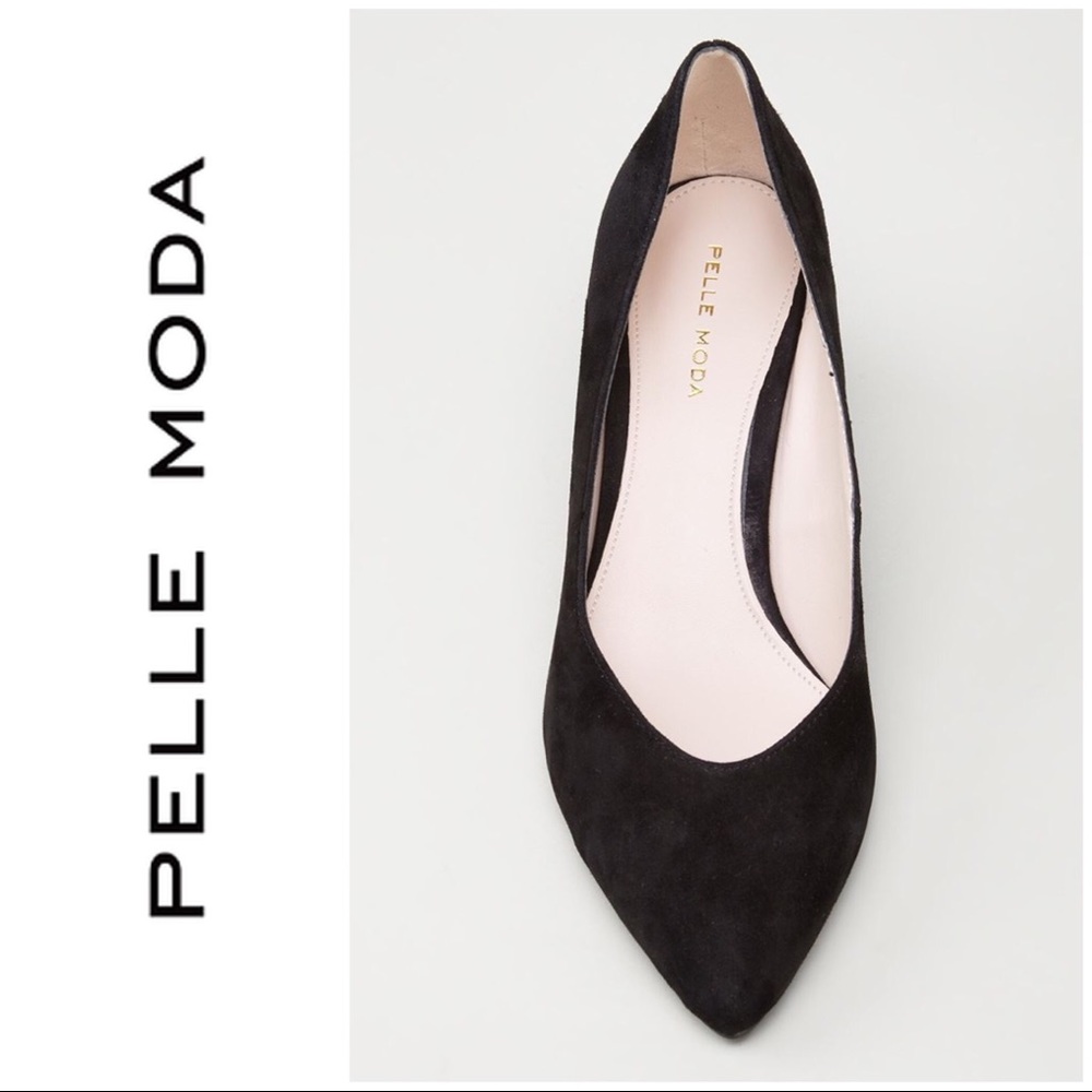 Pelle Moda | Rica Suede Wedge Pump